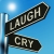 laugh or cry signpost- photo credit to freedigitalphotos